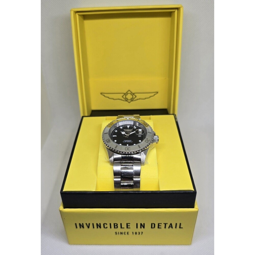 Invicta Pro Diver Coastpath Men's Watch 40mm Black Dial Steel 34022 New In Box - Picture 3 of 6